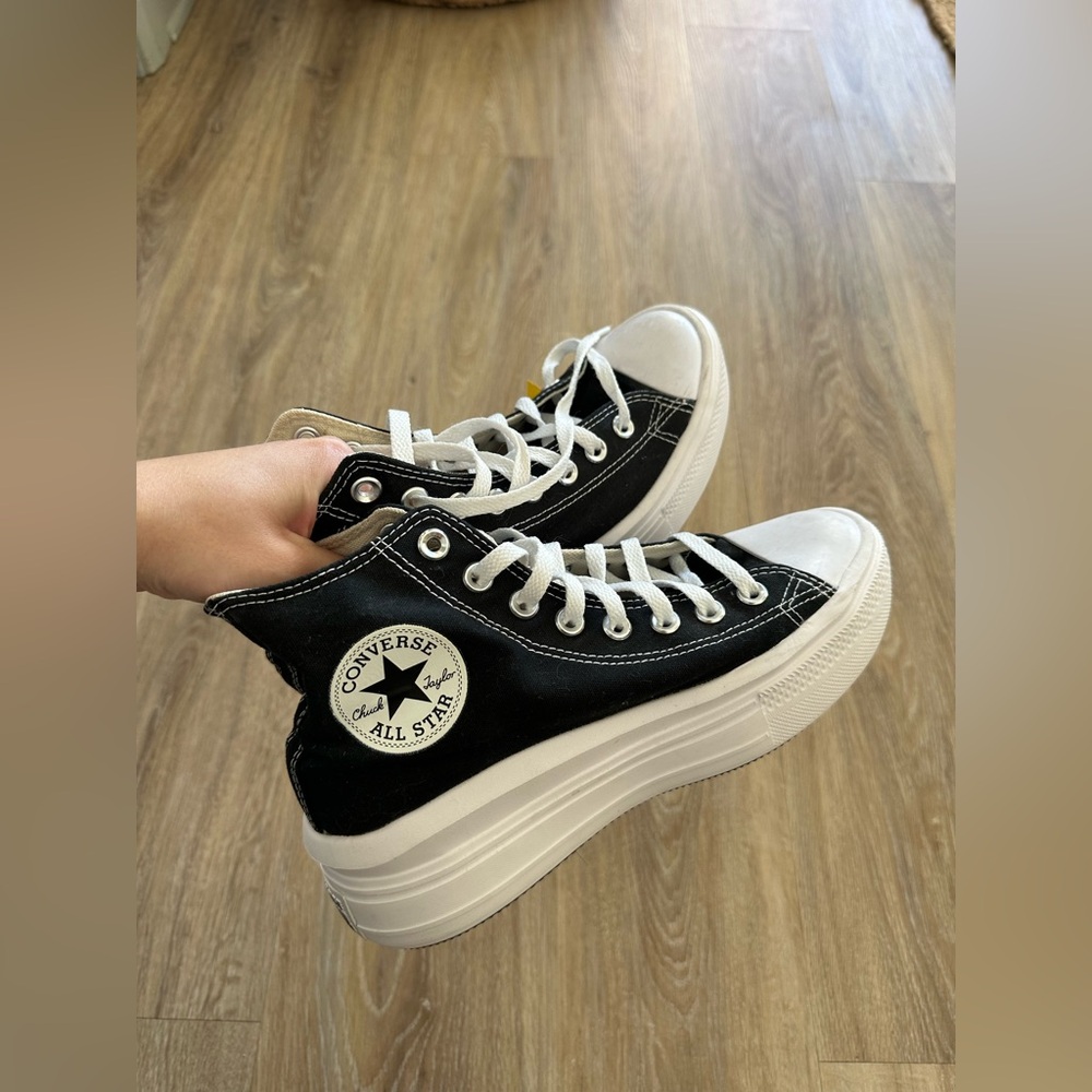 Black Platform Converse